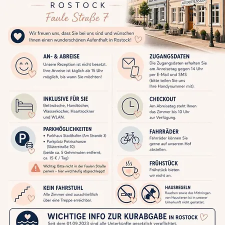 Maison d'hôtes Altstadtpension Rostock